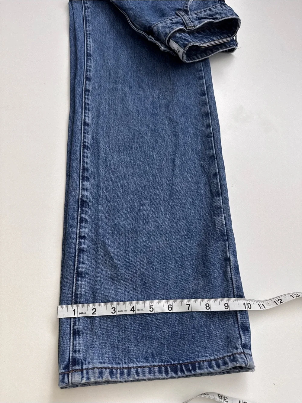 Princess Polly Wide Leg Carpenter Jeans Size AU 6 / US 2